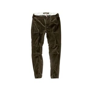 Relwen Pants Mens 36 Corduroy Supply Pant Olive Brown Stretch Utility Trousers